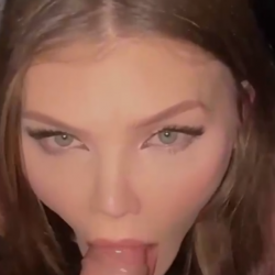 Beautiful slut blowjob in the car