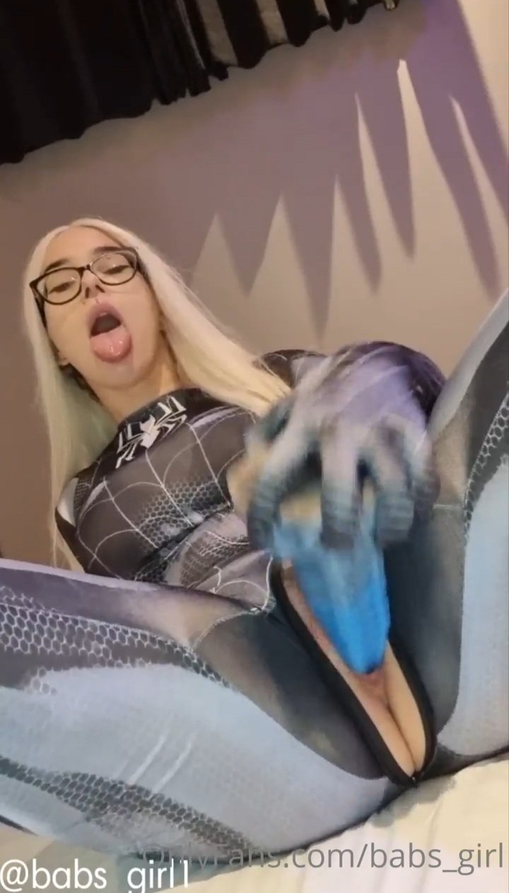 Cosplay Spider-Girl Fuck Dildo 🥵 #MraBLalV