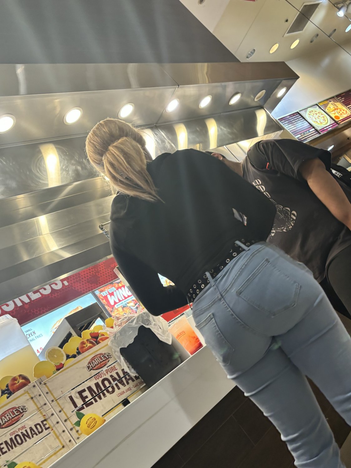 Cuffed butt in jeans #nDg5U8JG