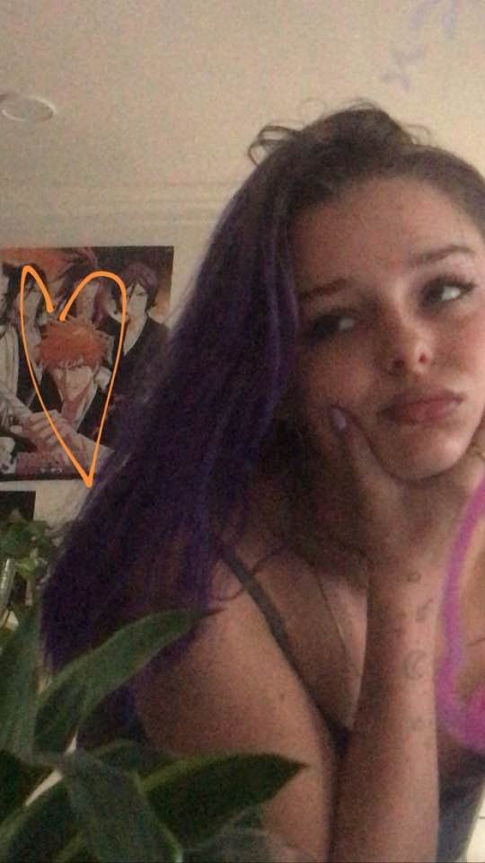 Goth slut Sophie, 19, likes showing it all off #ocUPSoUe