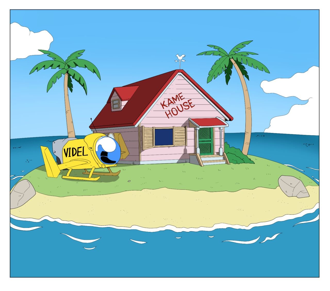 Vacaciones de Videl en KameHouse #Po3vGBnp