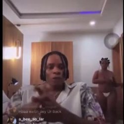 Dude forgot to tell his wife that he was on live