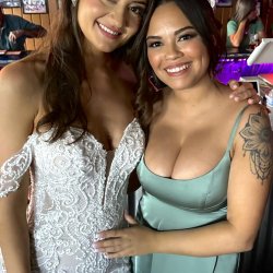 Day 10. Slutty selfish nigga just had to make it about her on her friends wedding day.