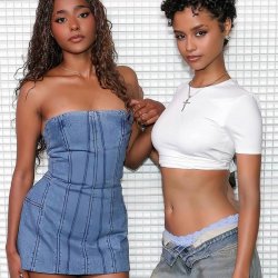 Tyla with her sister Sydney…gorgeous