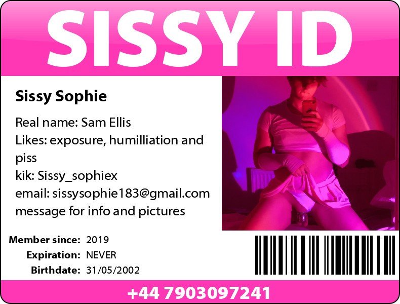 UK Sissy Sophie being a good little whore for nasty perverts again - kik: _sissysophiex - (3. G.) #rr5l9NQZ