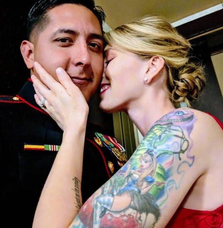 US Marine with a perfect pierced body. Hot wife loves showing off #rW78kydD