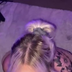 She loves gobblin my cock2