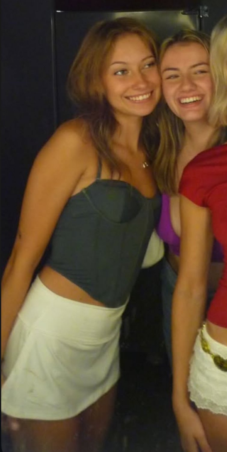 What color panties is my cousin wearing under that slutty short skirt #T5GmmzWy