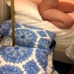 User request: Hot blonde shows off her big tits