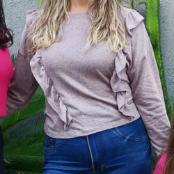 Parabéns pra sua esposa