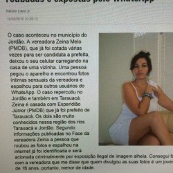 Vazou vereadora do acre