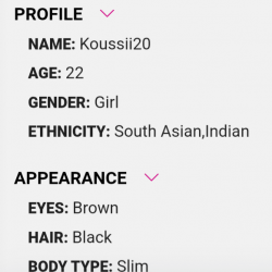 Drop: 1903 22 yr old FatButt South Indian Slut😍*Squirts