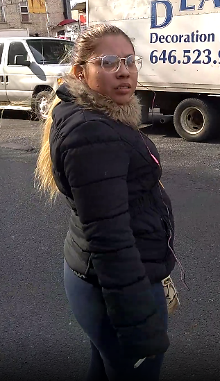 Sexy smoker creepshot exhale LATINA #xTslAnZs