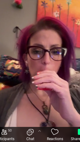 Vaping goth lesbo hottie with cleavage nose exhales #zfpVU5uG