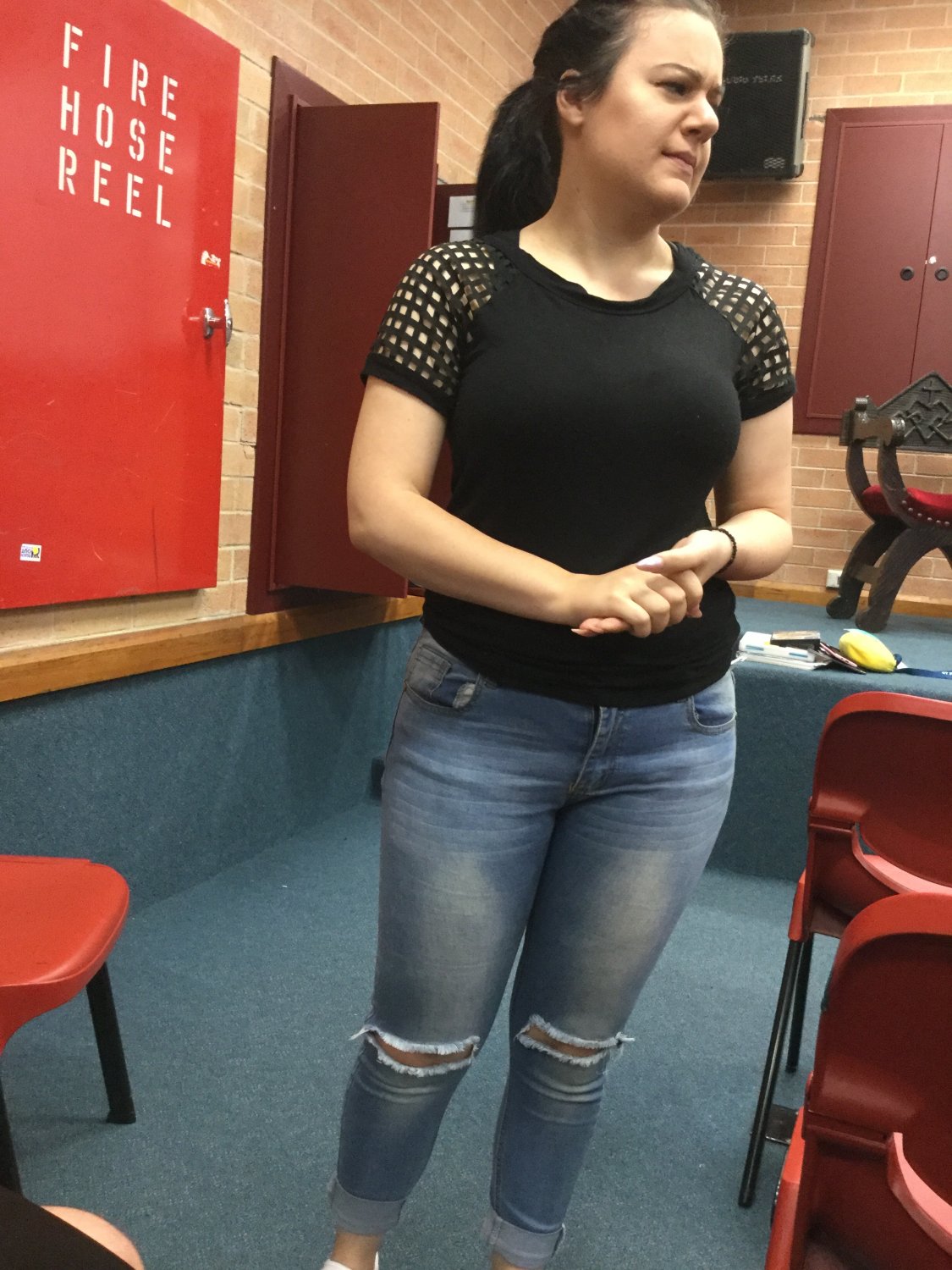Thick Italian PAWG in jeans #zKQgk9eU