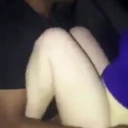 First nut out of jail in a ghetto white whore