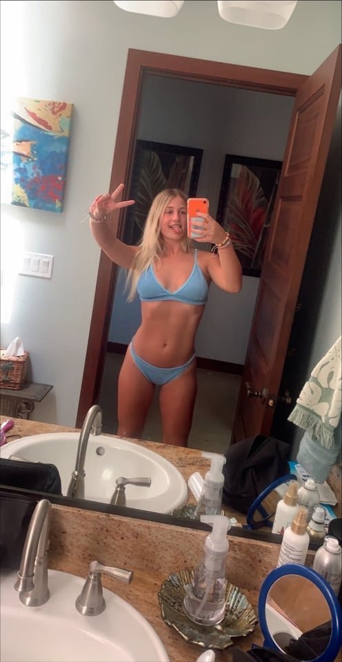 Blonde college teen cutie #2fwuL7La