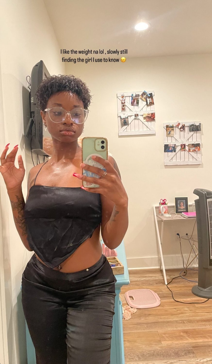 Dark Skin Tomboy Short Hair Baddie #2qlYv5S3
