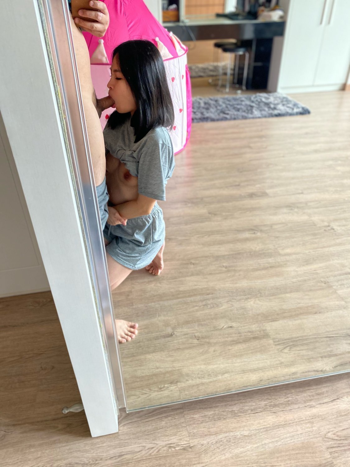 39nfthhq Cute Petite ABG Asian Teen Sucks Dick and Gets Leaked on Snap #39NfThHq