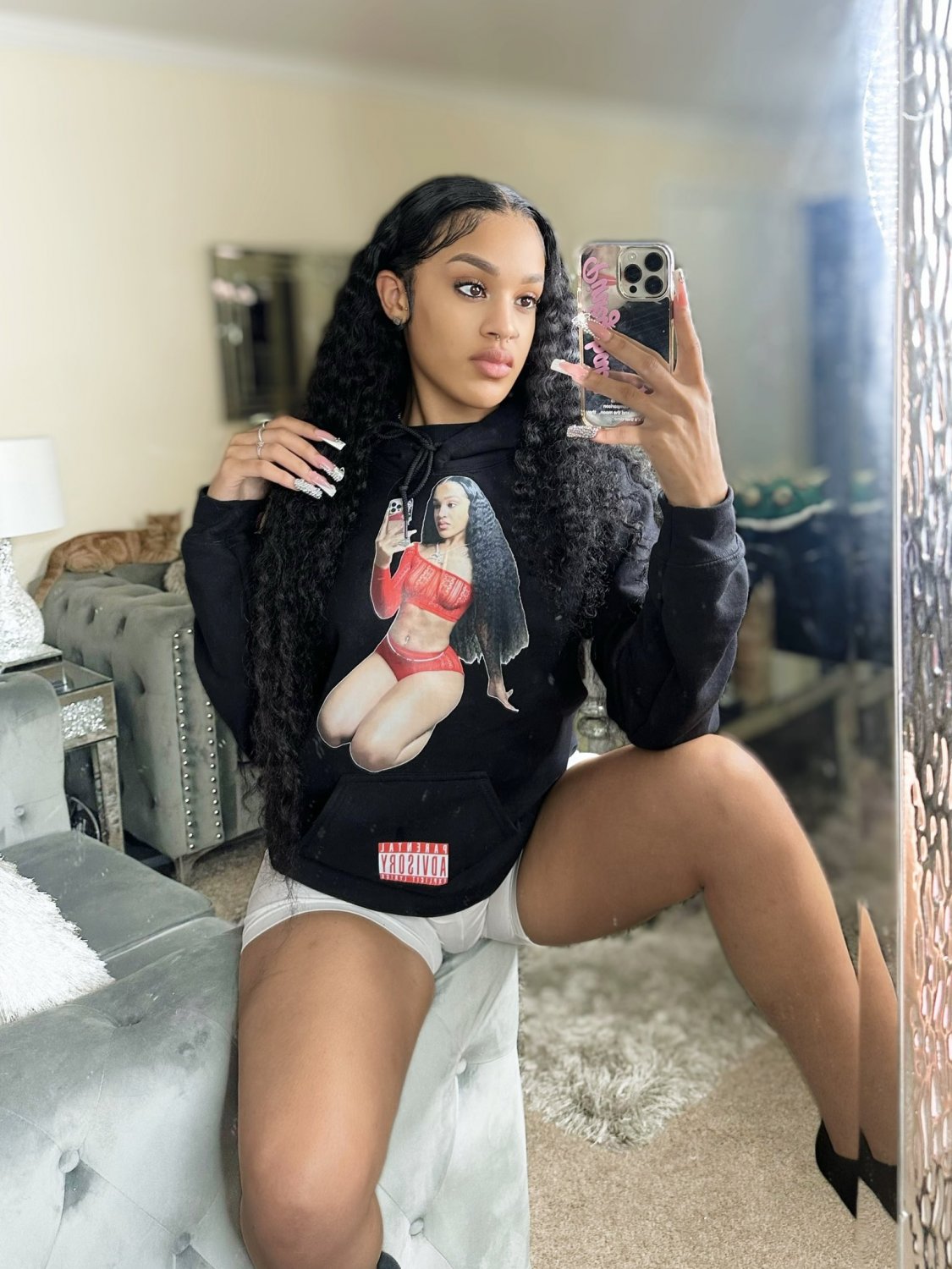 Sexy hot Ebony Tiahnie 🥵🍑🔥 #3ExG2kbf