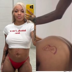 Glorilla getting fuck look how perfect her ass is