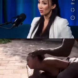 Celine became an action movie star n life coach, after yrs of being dirty Asian slut 4 BigNiggaDicks