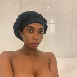 ebony milf with big fake tits