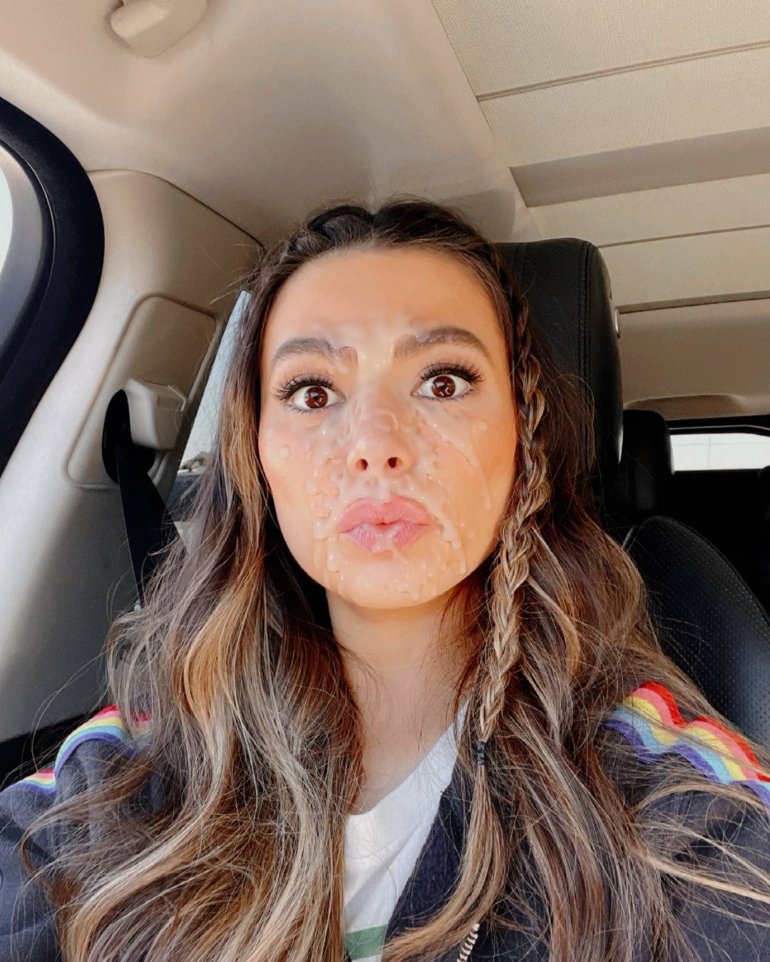 Miranda Cosgrove (iCarly) Cum Facial Fakes #7ByOctcr