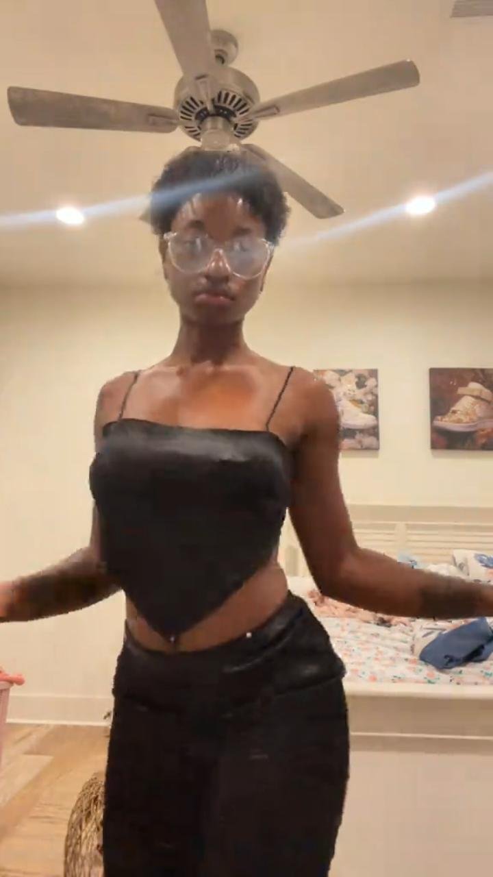 Dark Skin Tomboy Short Hair Baddie #83fjhjfx