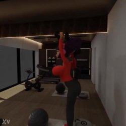 Buscando aprobación masculina en el gym