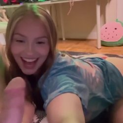 Teen goonette craves attention