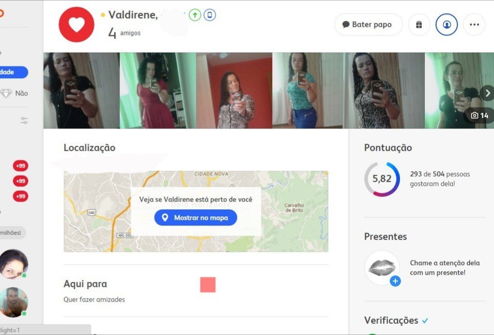 Irmã Valdirene buscando encontros com  varões no Badoo para apagar seu fogo! #9DCsRWit
