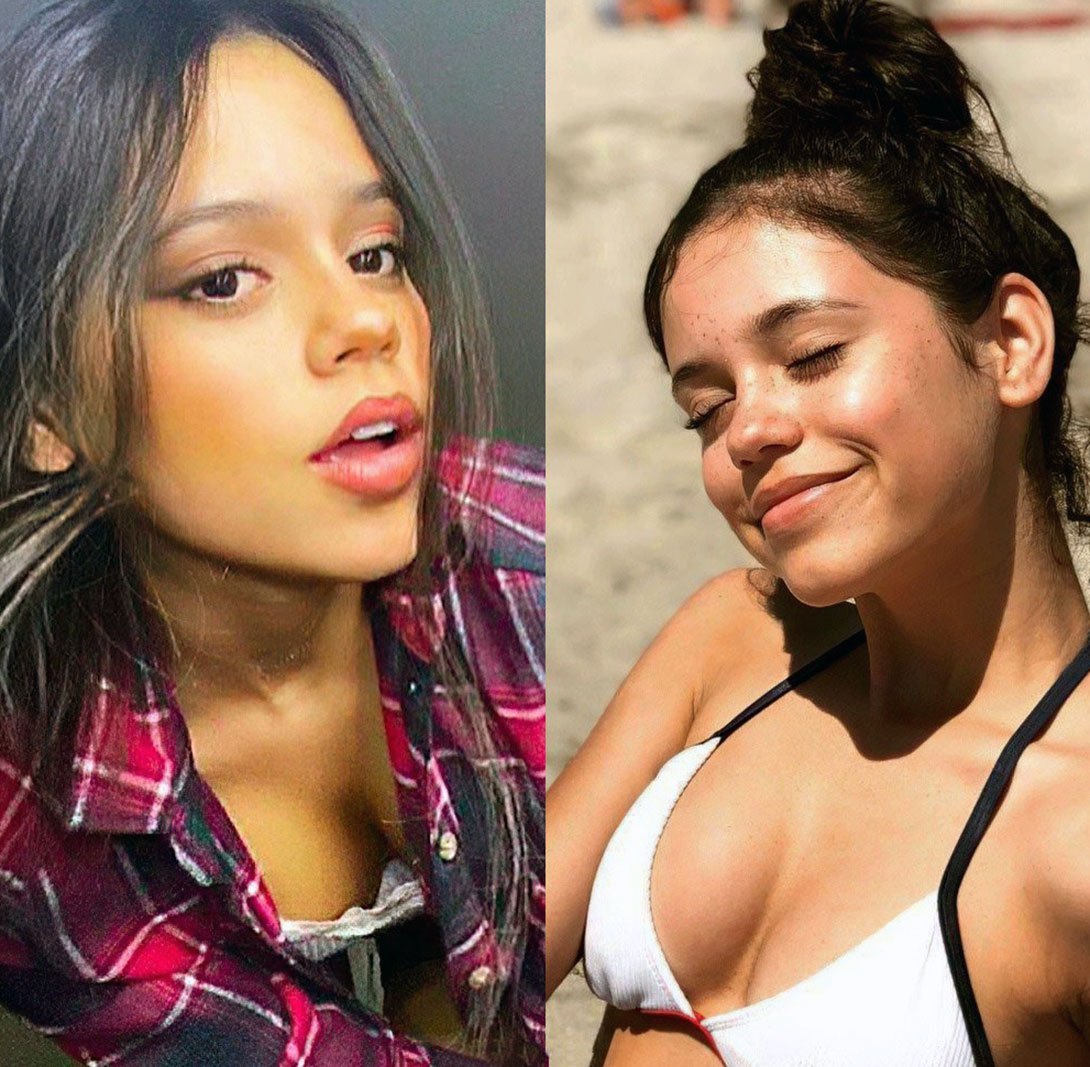 Jenna Ortega mostrando o quanto que ela gosta de ser putinha #BDPVtEIR