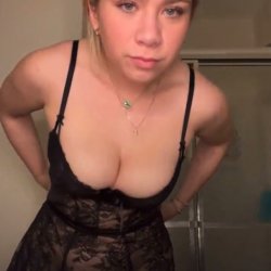 lingerie blue eyes