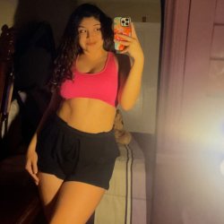 Shy Latina mami