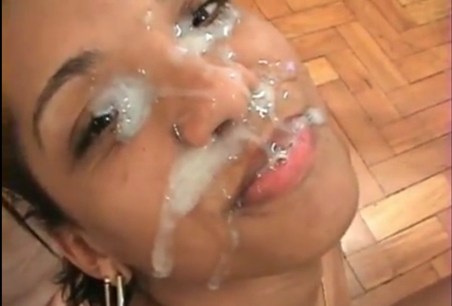Brazilian bitches well rewarded with thick spray of white testicle juice #COhCbSxB