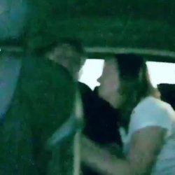 spy girl melks taxi driver