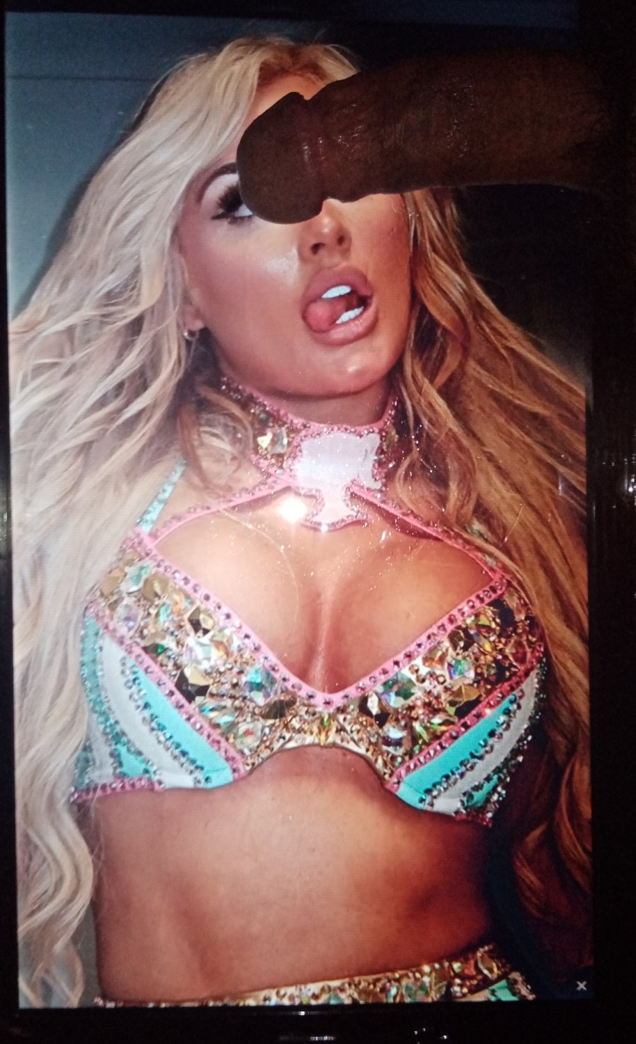 Tiffany Stratton - Cumtribute #DvBLpRDP