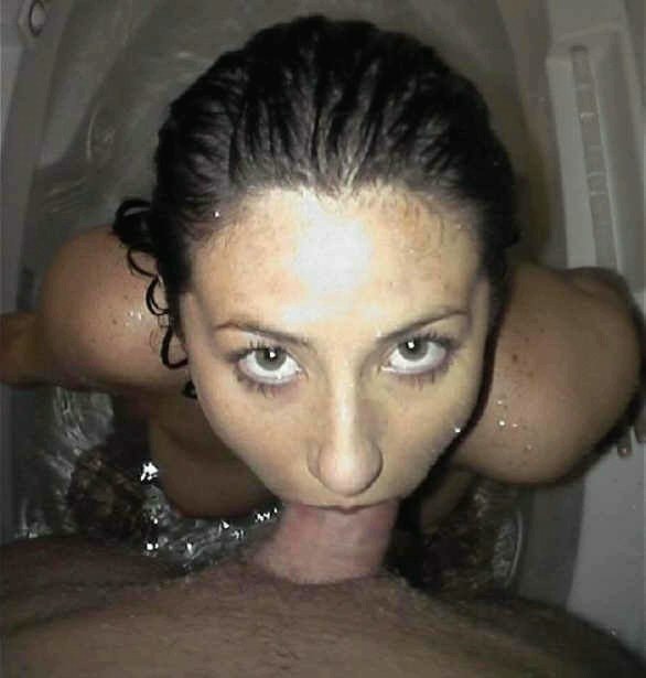 Hot Brunette Wife poses and blows #eObZ9oxb