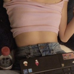 Tiny tits and cute panties deserve attention