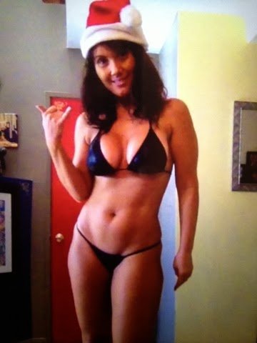 Best Friends mom in her black bikini #fhBhfc5L