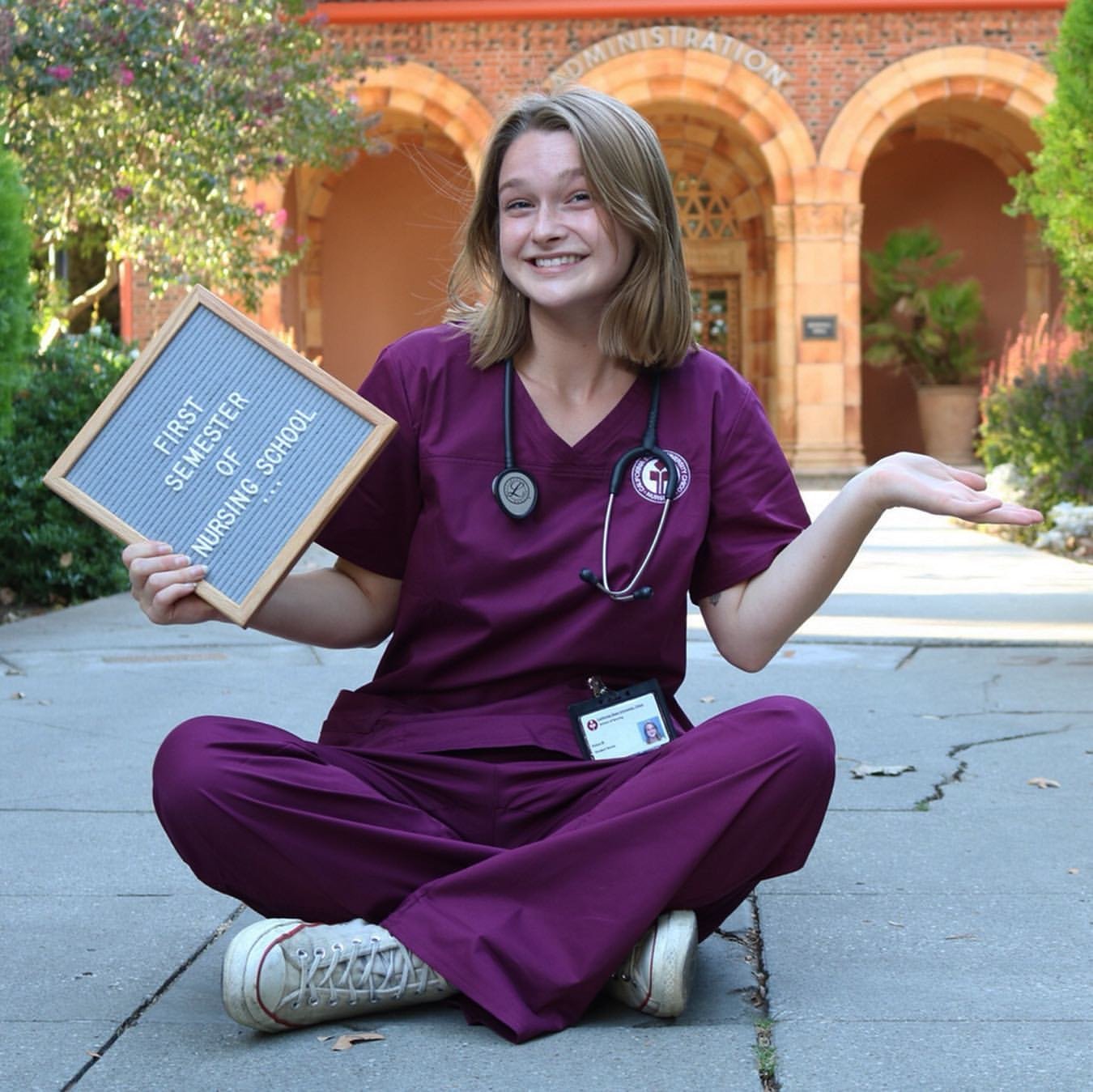 Nursing student #FS6Wt4me