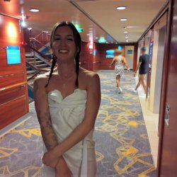My wife in Hotel