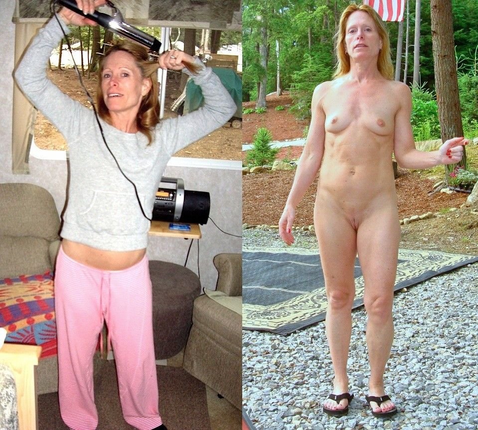 Mature dressed and undressed #H58GMZFI