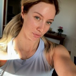 This blonde glows in natural light and even more under you