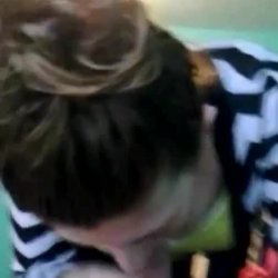 Shy Ex gf sucking dick