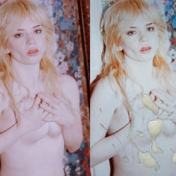 Sophie Thatcher Cum Tribute #3 ( Topless )