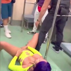 Cop helps her squirt