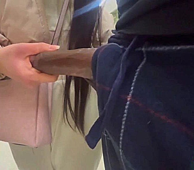 Hot Asian jerks off her BBC in the store and ends up eating it in the car #J5HFibnx