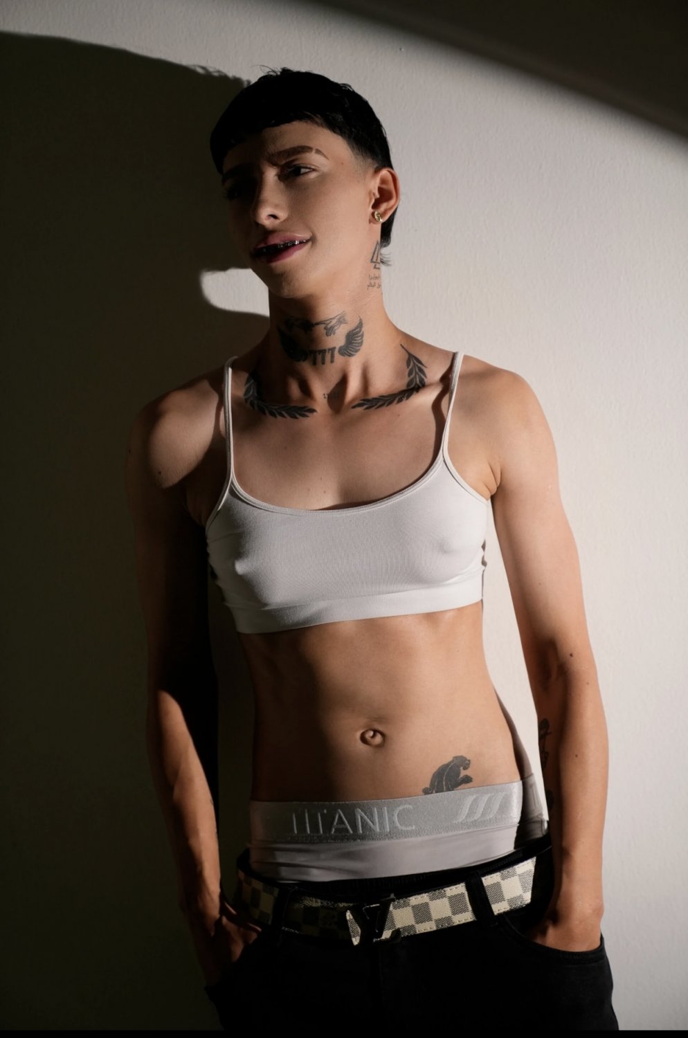 Fit Muscle stud Latina Colombian Dyke lesbian Butch tomboy cams #JGXmmSX4